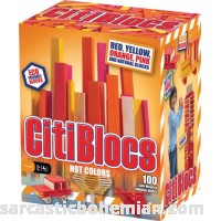 CitiBlocs 100-Piece Hot-Colored Building Blocks B003RCJXB0